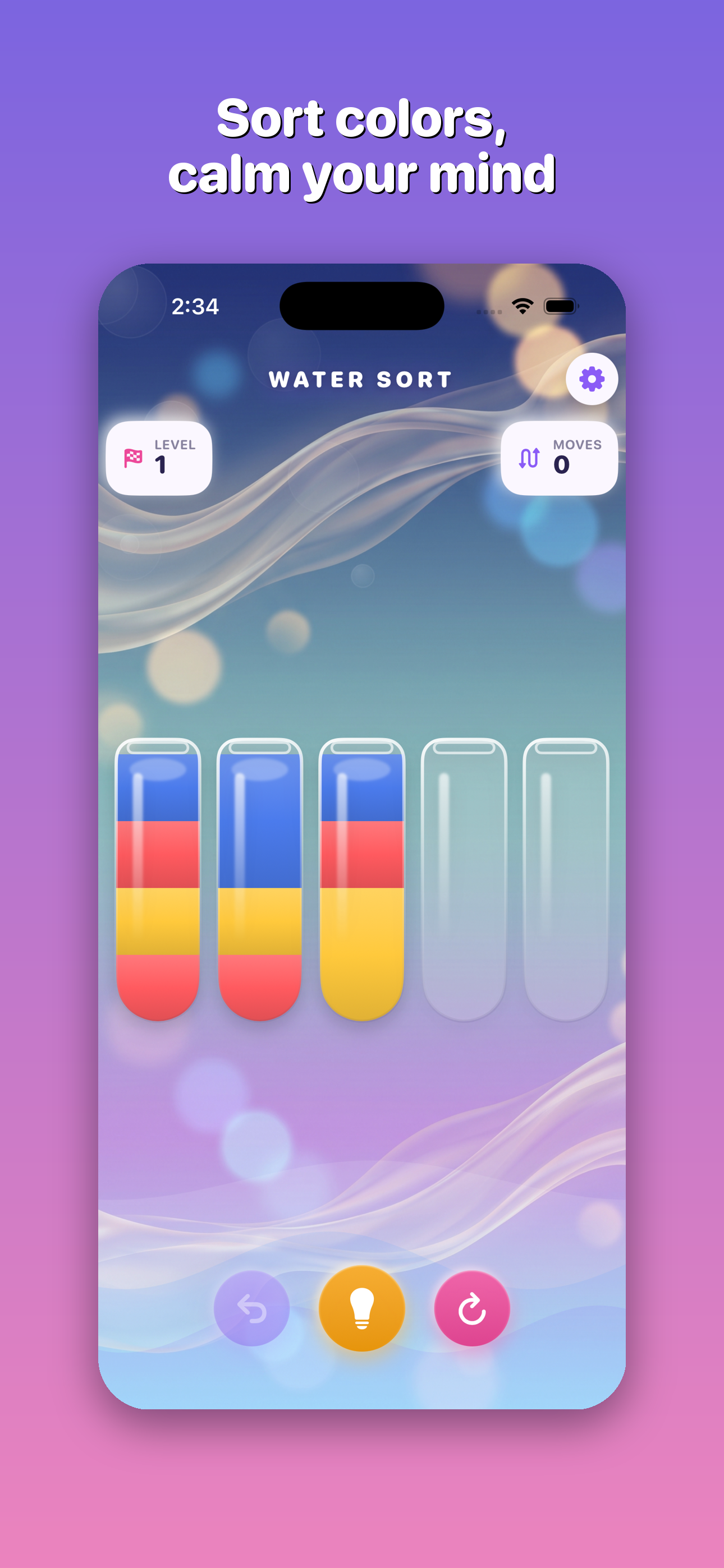 Water Sort Puzzle gameplay
